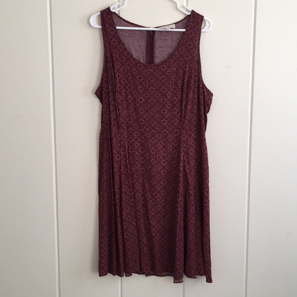 Forever 21 plus Rayon Skater Dress 1X